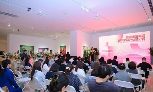 以文藝促產(chǎn)業(yè)融合 成都市金牛區(qū)在畫展現(xiàn)場推介文旅產(chǎn)業(yè)